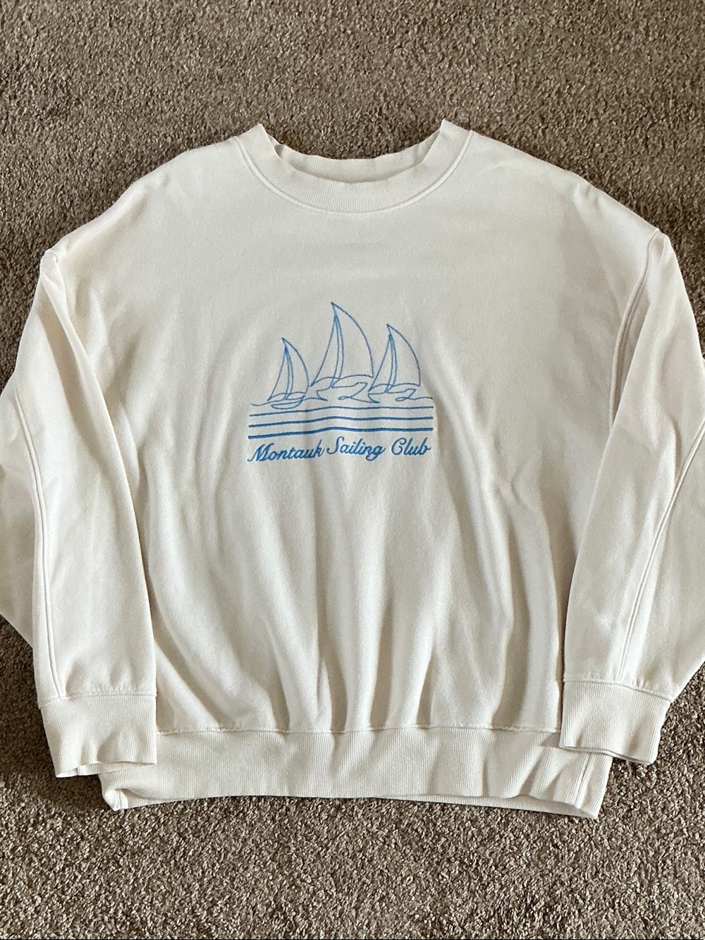 Women’s Wild Fable Cream Crewneck Sweatshirt size M